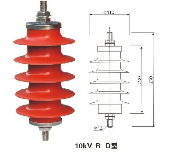 HY5WS-10/30氧化锌避雷器产品， HY5WS避雷器